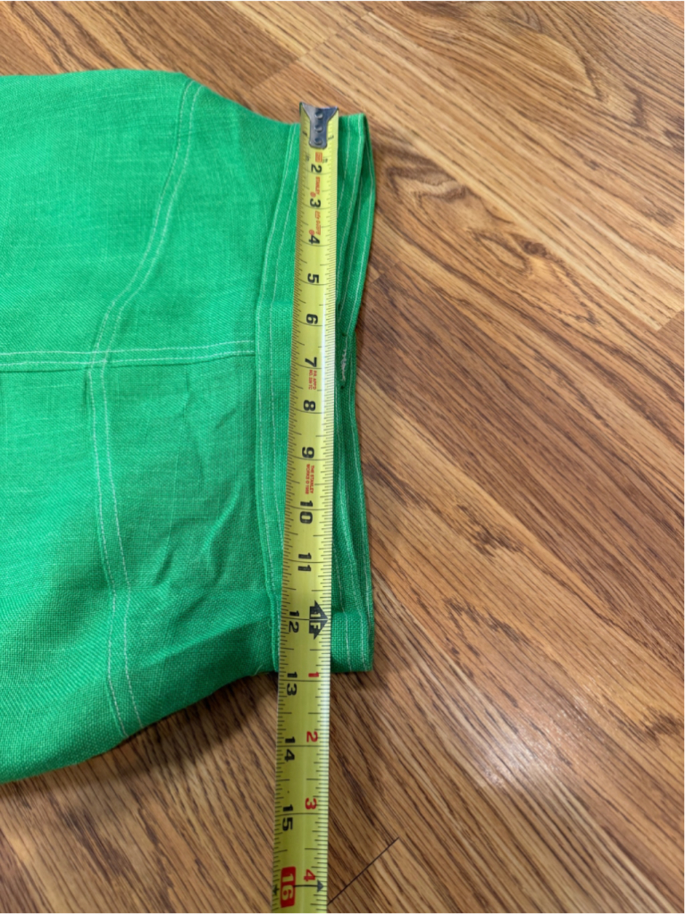 Vintage 1970s Ellen Tracy Kelly Green Maxi Column Skirt XS/S - Picture 13 of 16